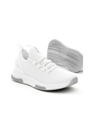 Tonny Black Unisex Beyaz Nefes Alabilen Kumaş Poli Taban Bağcıklı Spor Ayakkabı V2qnt-0 102 Beyaz