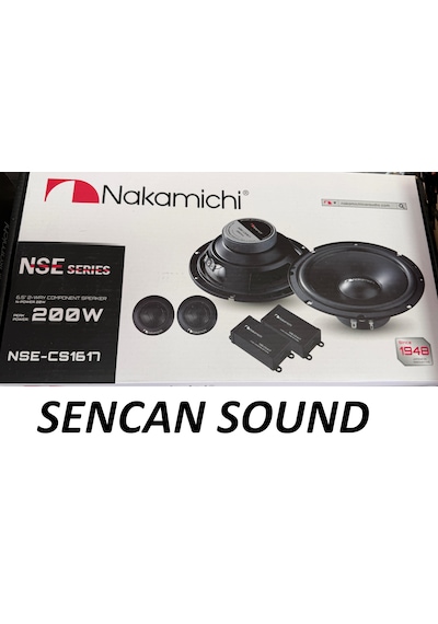 Nakamichi - 16 Cm Komponent 200watt Japon Mid Takımı - Sencan Sound - 200watt olcak