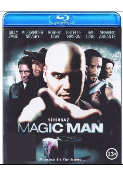 Sihirbaz - Magic Man - Blu-Ray Disc Ambalajında