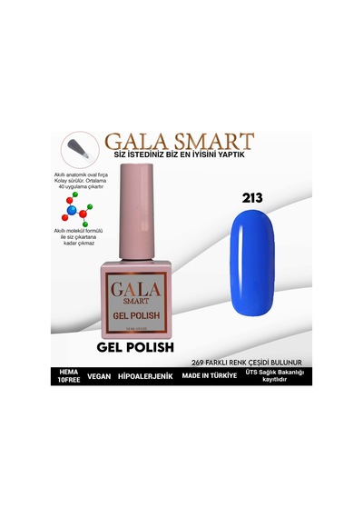Gala Smart Classic Kalıcı Oje 10 Mle No:213