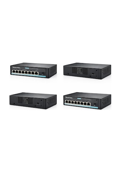 Unıywell 6+2 Port Poe Swicth