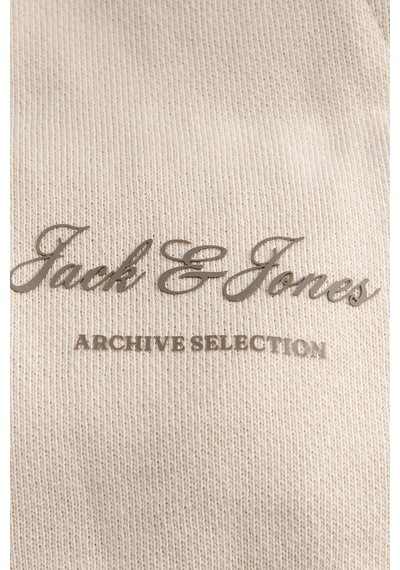 Jack & Jones Jpstgordon Archive Erkek Sweat Şort Bej