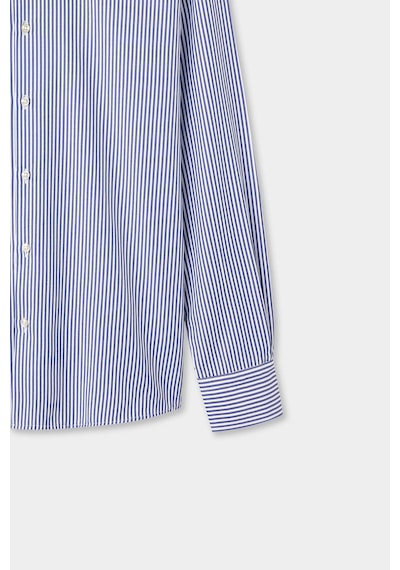 Twn Slim Fit Saks Mavi Çizgili Gömlek 5ef02hd04282m 750