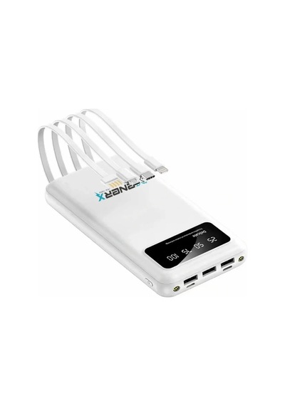 Enerx Enr-p20dc 20000 Mah 2.1 Amper Dahili Kablolu Powerbank Siyah 5570