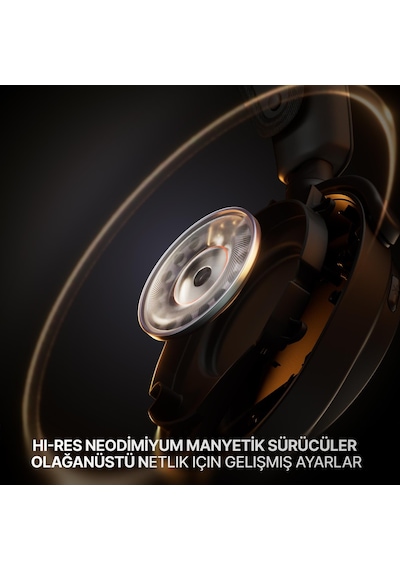 Steelseries Arctis Nova Pro Omni Wireless Ve Bluetooth Hi-res Oyuncu Kulaklığı - Beyaz
