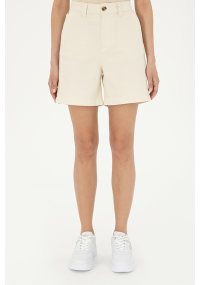 U.s. Polo Assn. Kadın Ekru Şort / Bermuda 50281740-vr019 Ekru U.s. Polo Assn. Kadın Ekru Şort / Bermuda 50281740-vr019 Ekru