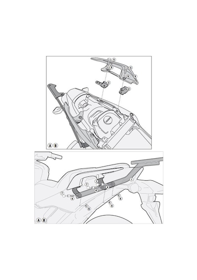 Givi 1127Fz Honda Integra 750 14-15 Arka Çanta Taşıyıcı N11.535