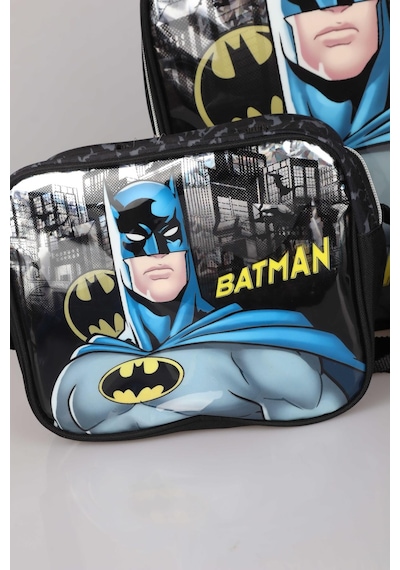 Yeni Sezon Lisanslı Batman Okul ,beslenme Ve Kalem Çantası Okul Seti 421-siyah