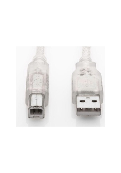 S-Link U2003 Usb 2.0 3M  Şeffaf Yazıcı Kablosu