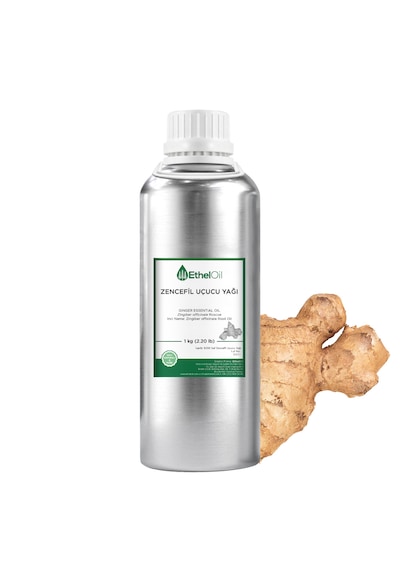 Zencefil Uçucu Yağı - 1 Kg Saf Ve Doğal Uçucu Yağ 1 KG