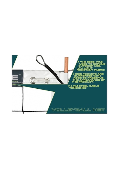 Professional Volleyball Net Is Suitable For School, Site, Hotel - Profesyonel Voleybol Filesi Ağı
