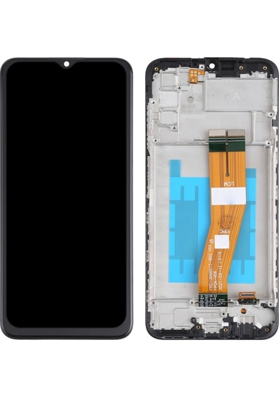 Cbtx Samsung Galaxy A03s Uyumlu Çerçeveli Lcd Ekran Ve Dijital Eden Tam Montaj Sm-a037f
