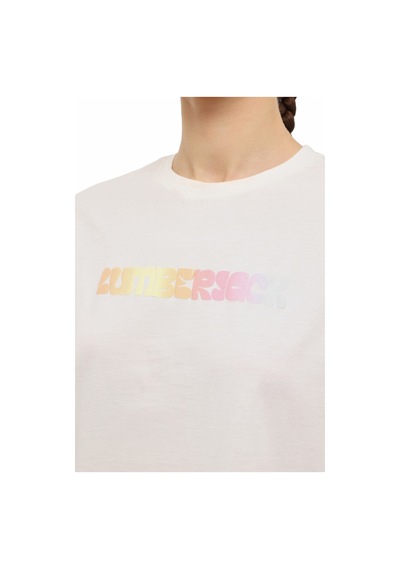 Lumberjack Wl 11kemy Ekru Kadın Kısa Kol T-shirt 000000000102063325 Bej