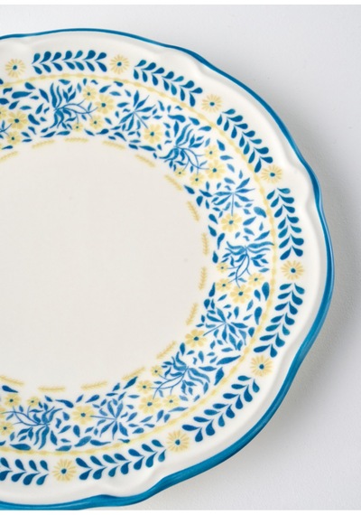 Bella Maison Liana Stoneware 52 Parça 12 Kişilik Kahvaltı Takımı Mavi Mavi