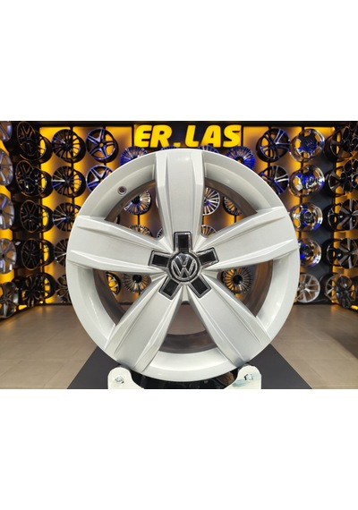 4 Adet Volkswagen 7 17 5 112 Et40 57.1 Sılver Jant Revize Edilmiş Takım