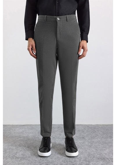 Süvari Siyah Regular Casual Pantolon Spn2016600002-s09