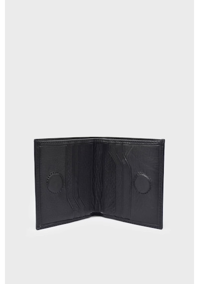 Kanuga Ysmn0210 Siyah Unisex Deri Cüzdan Siyah