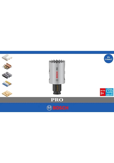 Bosch Pro 35 Mm Pc Delik Testeresi Hss %8 Kobalt 2608594378