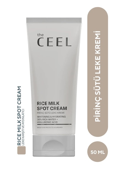 Pirinç Sütü Leke Kremi Aydınlatıcı & Cilt Tonu Eşitleyici Pirinç Suyu, Niacinamide , Hyaluronik Asit 50 Ml