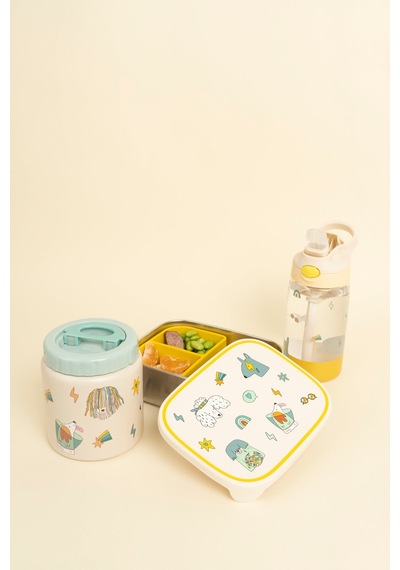 The Cotton Cloud - Funky Dogs 480ml Tritan Gizli Pipetli Suluk Çok Renkli