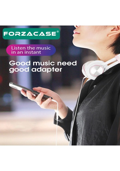 Forzacase Type-c To 3.5 Mm Kulaklık Çevirici Jack Adaptör - Fc060