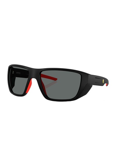 Ferrari Scuderia Fz6012u 504/81 61 Polarize Erkek Güneş Gözlüğü Siyah