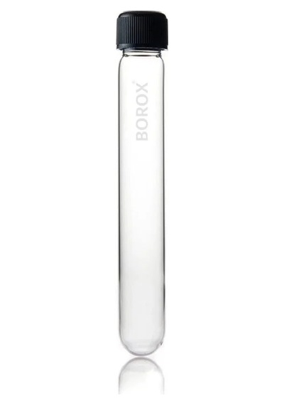 Borox Cam Deney Tüpü Büyük Cam Kapaklı Test Tüpü 25 x 200 MM