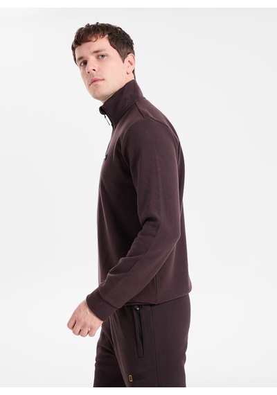 National Geographic Kahverengi Erkek Sweatshirt N6wm-swt4102 Kahve