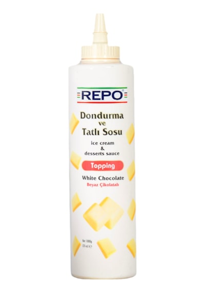 Repo Beyaz Çikolata Topping Dondurma ve Tatlı Sosu 1 KG
