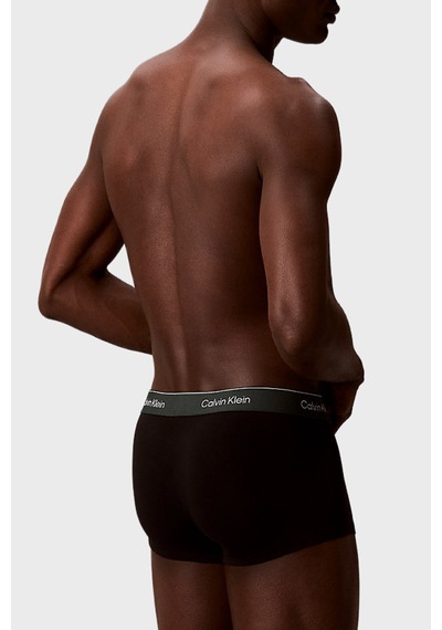 Calvin Klein Pamuklu Logolu 3 Pack Boxer Lv00nb43893zk Erkek Boxer Lv00nb4389 3zk Siyah