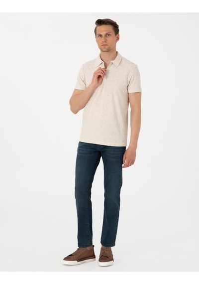 Pierre Cardin Erkek Bej Tişört 50303869-vr011 Bej