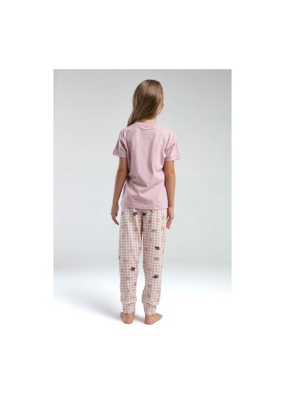 Rolypoly Kız Çocuk Pembe Pijama Takımı Rp3587-c-v1 Pembe