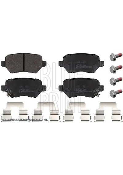 Opel Meriva A Arka Fren Balatasi 2003-2011 Blueprınt Adg042116