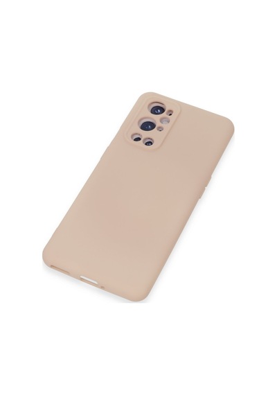 Newface One Plus 9 Pro Kılıf Nano İçi Kadife Silikon - Pudra pudra