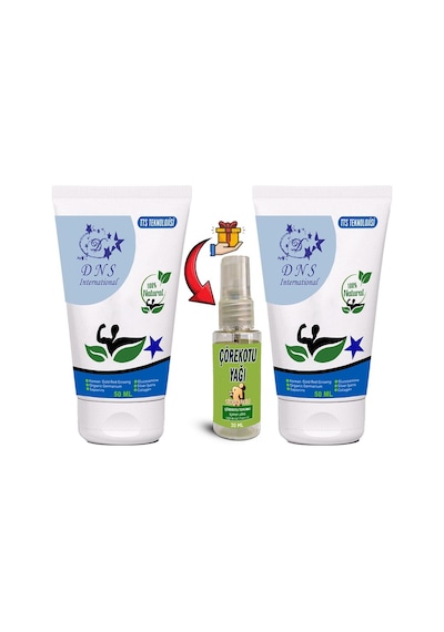 Dns 2 Tane Ginseng Kolajenli Gümüş İyonu Glukozamin Saponins Germanyumlu Krem 50 Ml + Çörek Otu Yağı