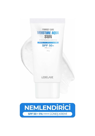 Lebelage Su Bazlı Nemlendirici Güneş Kremi Perfect Care Moisture Aqua Sun Cream SPF 50+ PA++++