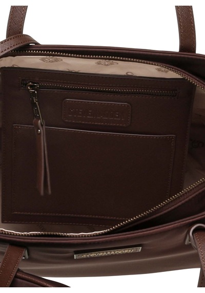 Steve Madden Tote Çanta, Standart, Kahve