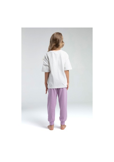 U.s. Polo Assn Kız Çocuk Krem Pijama Takımı KREM