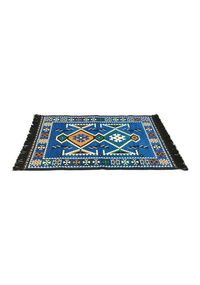 Shark Anadolu Kilim Mavi Renkli