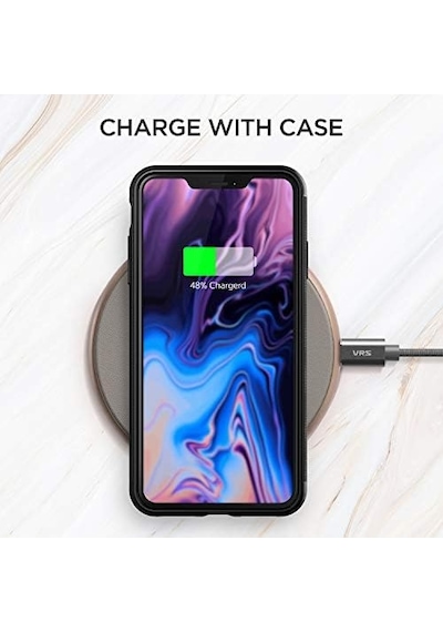 Vrs94185 İphone Xs Max High Pro Shield Kılıf, Arka Kapak Steel Silver 50 x 22