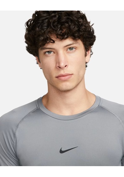 Nike Pro Dri-fıt Sıkı Kesimli Uzun Kollu Erkek Tişört - Gri Fb7919-084