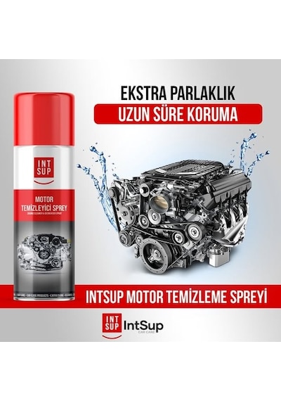 Intsup Araba Motor Temizleme Spreyi 500 Ml