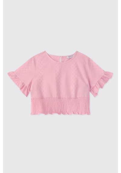 Panço Kız Çocuk Pembe Bluz 2611gk57012