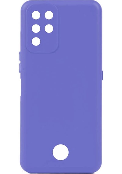Reeder S19 Max Kılıf Kamera Korumalı Silikon Rubber Arka Kapak Lila