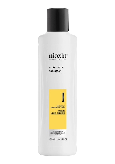Nioxin System 1 Şampuan - İşlem Görmemiş Hafif İnce Saçlar İçin Kalınlaştırıcı Bakım 300ml Tüm Saçlar