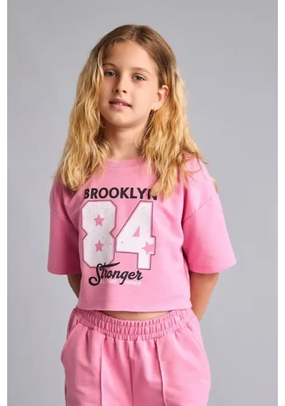 Defacto 2li Crop Üst Geniş Paça Alt Pembe Takım Kız Çocuk E6413a826aupn82 Pembe-pn82 Defacto 2li Crop Üst Geniş Paça Alt Pembe Takım Kız Çocuk E6413a826aupn82 Pembe-pn82