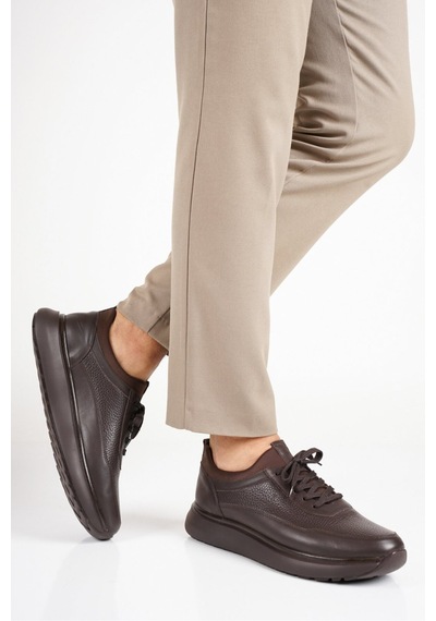 Fame Step Hakiki Deri Erkek Yürüyüş Ayakkabısı Casual Comfort Streç Yapı Bağcıksız Kullanım Ortopedik Günlük Rahat Taban Kahverengi Sneaker Fame Step Hakiki Deri Erkek Yürüyüş Ayakkabısı Casual Comfort Streç Yapı Bağcıksız Kullanım Ortopedik Günlük Rahat Taban Kahverengi Sneaker