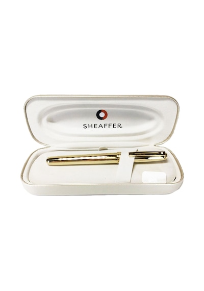 Sheaffer Altın Tükenmez Kalem + Fosforlu Çok Renkli