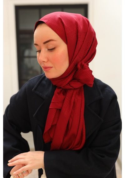 Silk Home Deluxe Şal 40005-20 Bordo