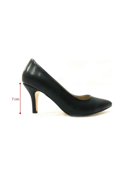 Marine Shoes 7 Cm Topuklu Ayakkabı Siyah 86 412